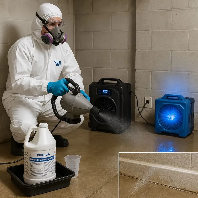 Sanitization and Odor Removal process in Benson, MN